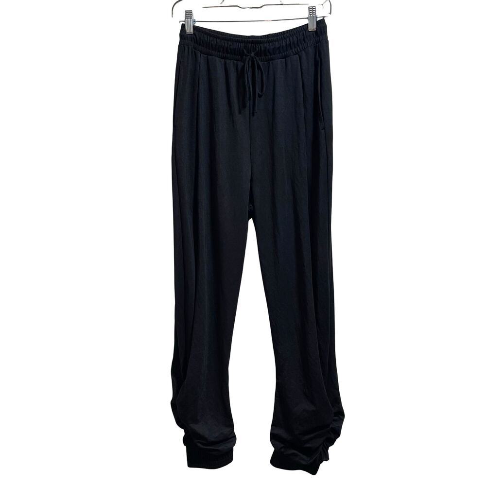 Zara Pull On Jogger Ruched Ankle Pant Women's Sz M